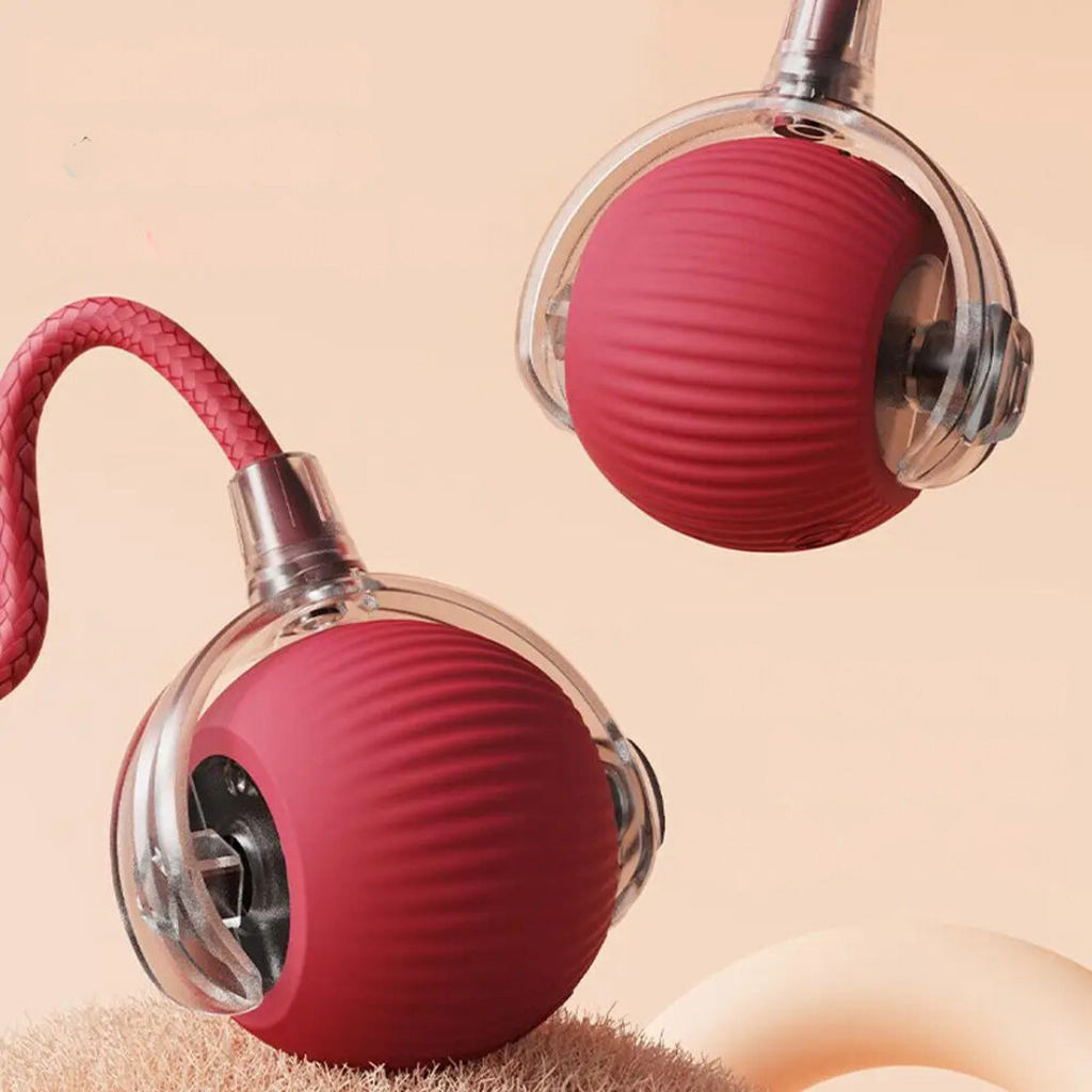 KittyTwirl™ | Pelota de juego interactiva con cola para gatos