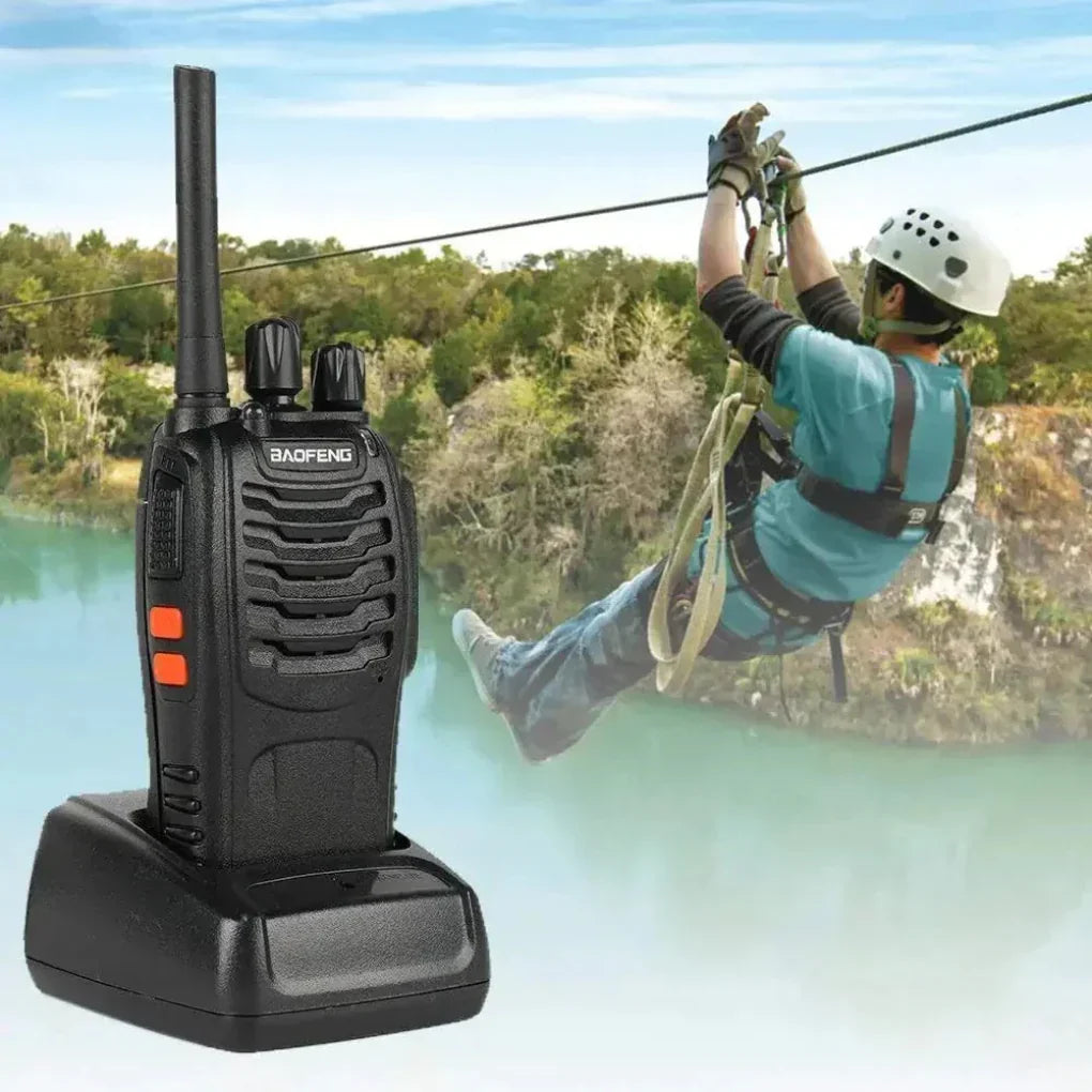 Walkie-talkie USB recargable