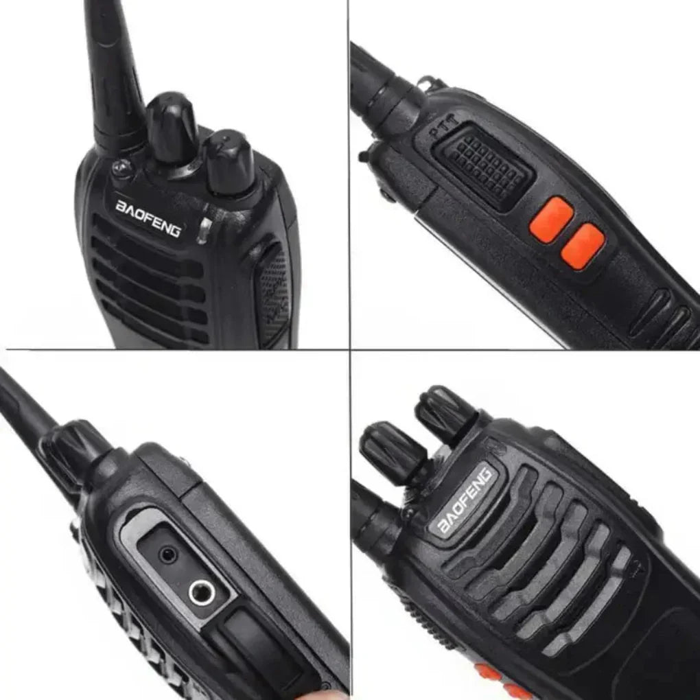 Walkie-talkie USB recargable