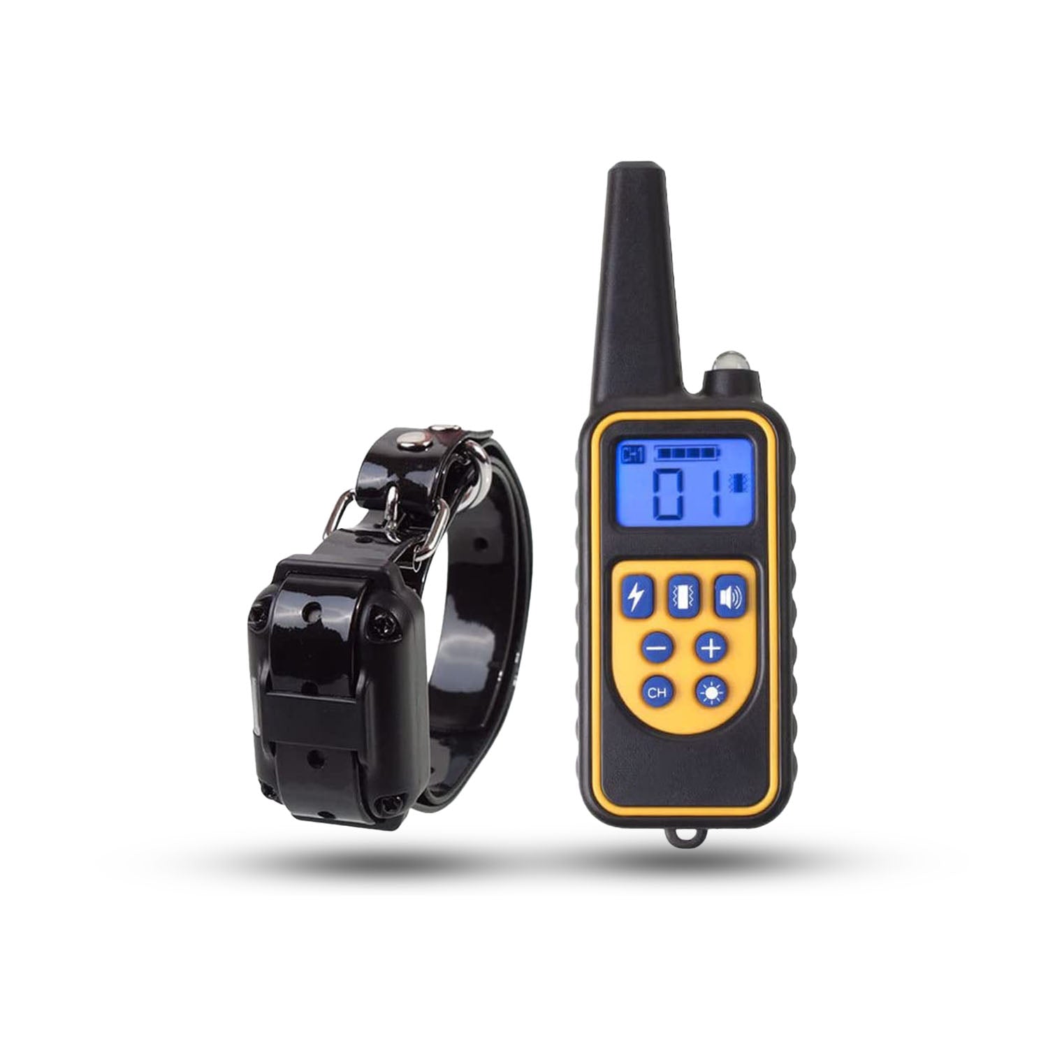 Collar de Entrenamiento Eléctrico Recargable y a Prueba de Agua para Perros