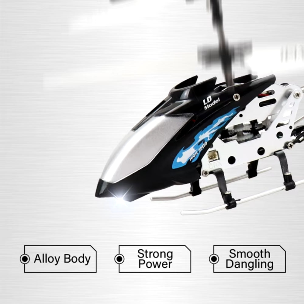 Hélice Mini RC Hercules Irrompible con Giroscopio - Rojo