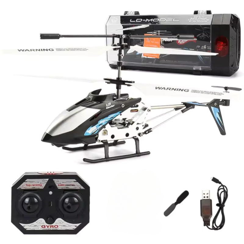 Hélice Mini RC Hercules Irrompible con Giroscopio - Rojo
