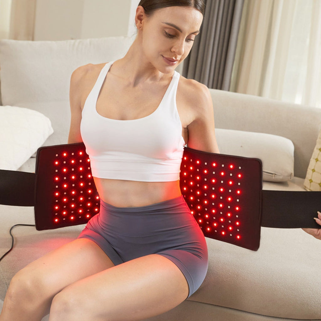 ThermaBelt - Cinturón de terapia LED rojo e infrarrojo ajustable