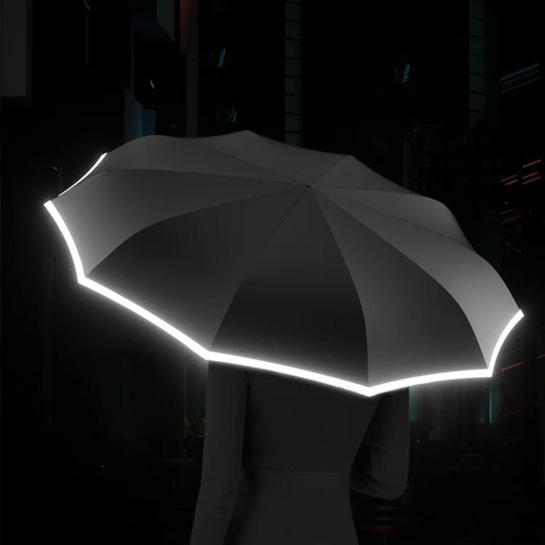Paraguas Ultra Resistente al Viento - StormShield Reflectante