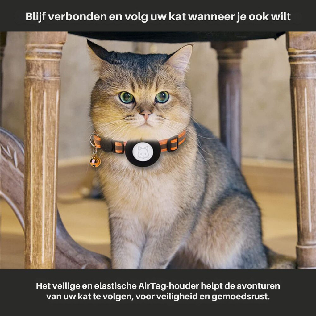 Collar GPS para Gatos con Diseño Reflectante