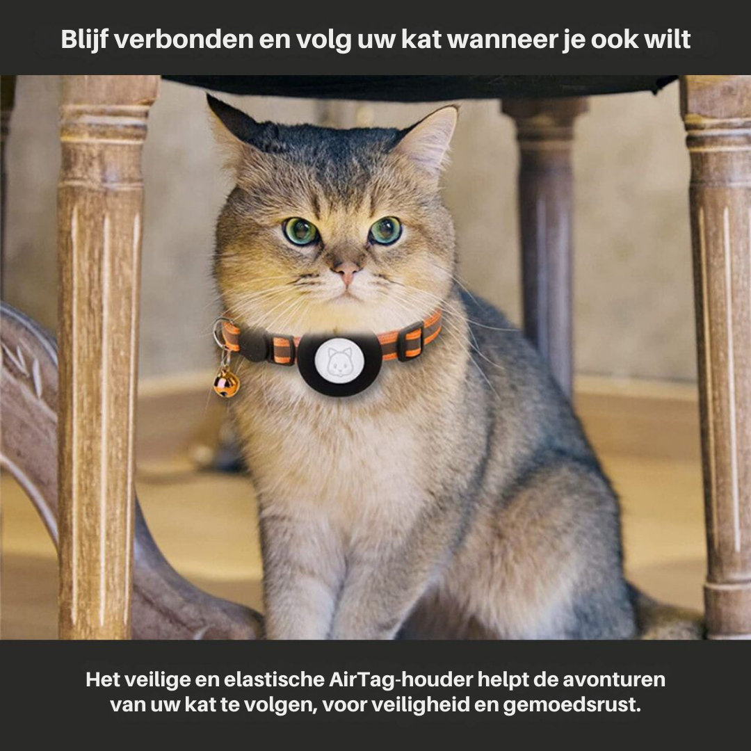 Collar GPS para Gatos con Diseño Reflectante