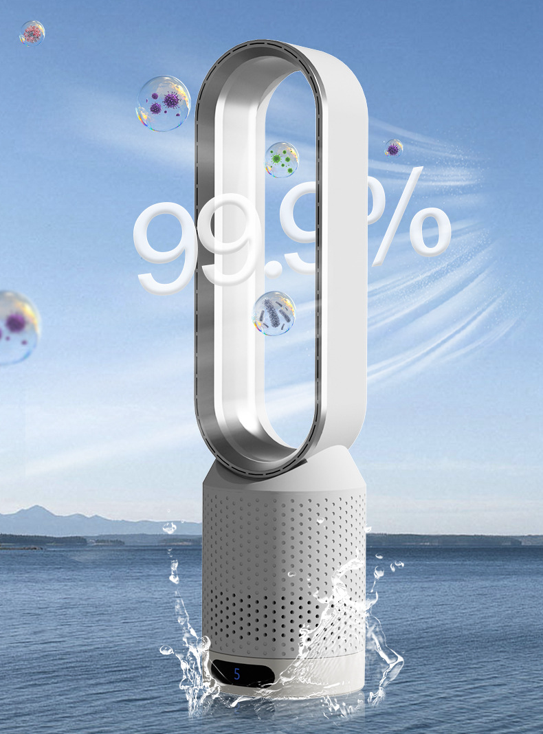 AirPure - Enfriador de Aire 3 en 1 - Purifica e Ioniza