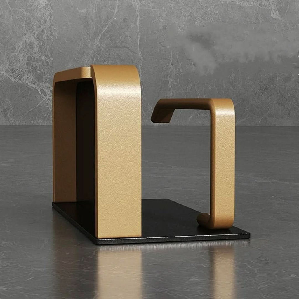Soporte de Papel Higiénico de Pared Moderno – Acabado Metálico