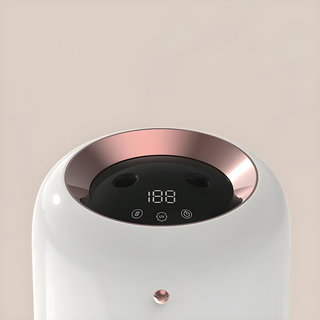 Lisslune | Humidificador de Aire HydraPur UV – Humidificador Portátil Silencioso con Esterilización UV para un Aire Limpio y Cómodo