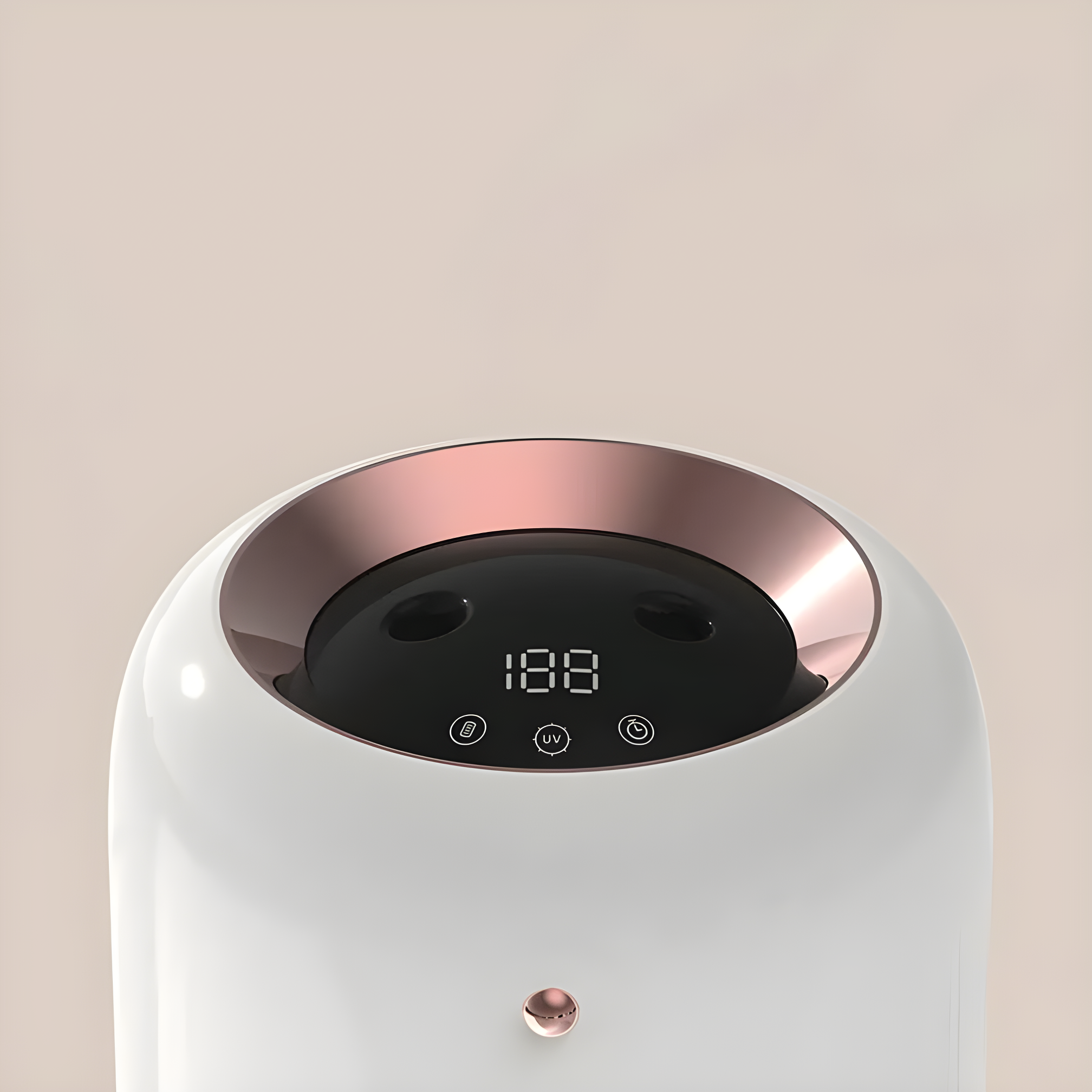 Lisslune | Humidificador de Aire HydraPur UV – Humidificador Portátil Silencioso con Esterilización UV para un Aire Limpio y Cómodo