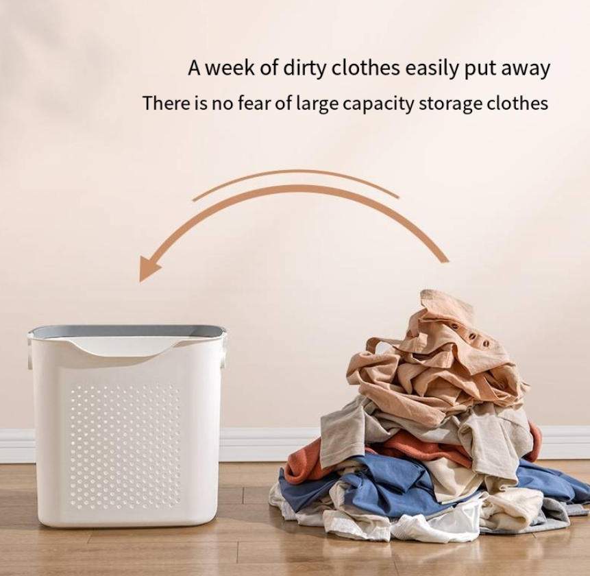 Cesta de Ropa Transpirable y Duradera de Estilo Japonés