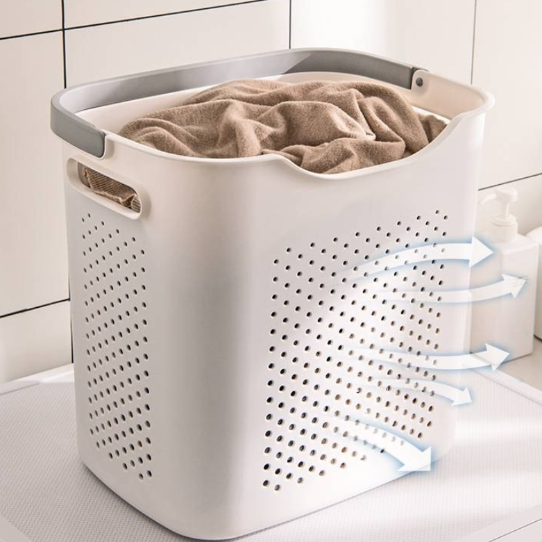 Cesta de Ropa Transpirable y Duradera de Estilo Japonés