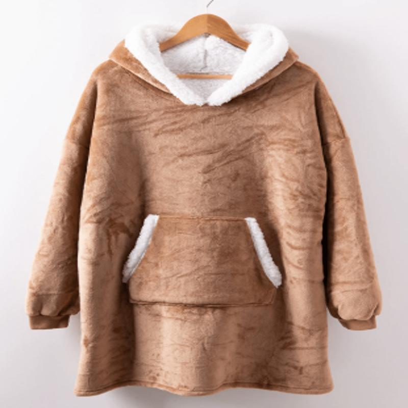 SNUGGOVA – Sweat à capuche en polaire pour un confort ultime