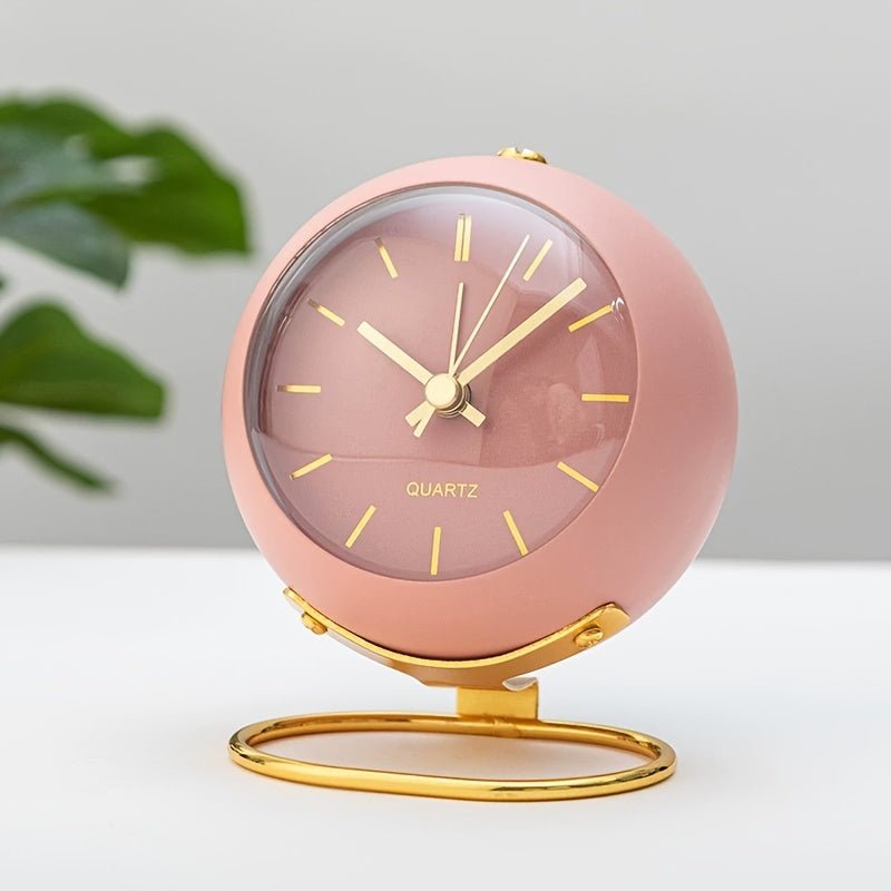 Reloj Despertador Analógico Vintage Silencioso