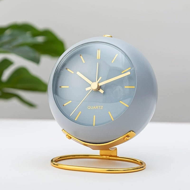 Reloj Despertador Analógico Vintage Silencioso