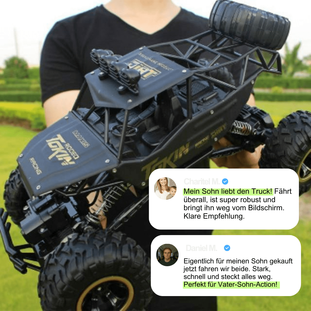 Robusto Monstertruck RC 4x4 para Conducción Off-Road Emocionante