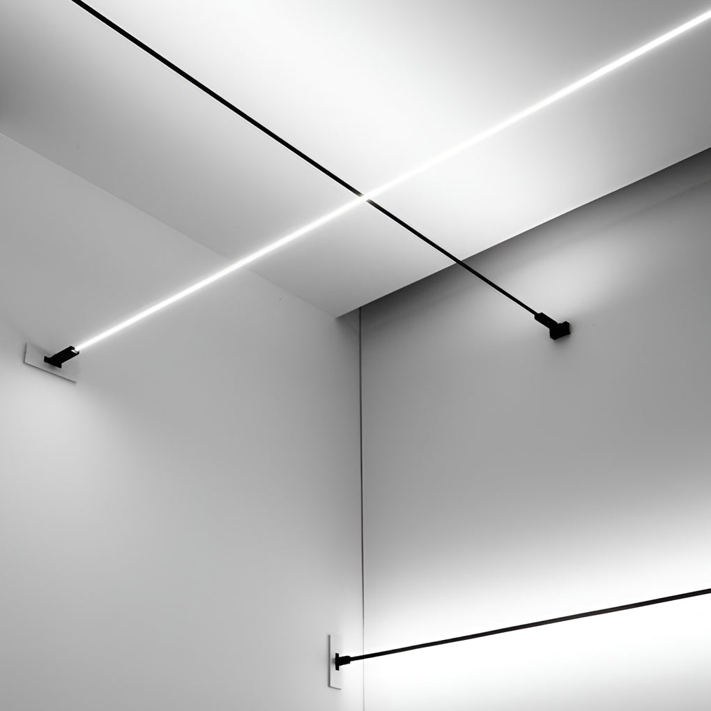 Luz de techo LED con barra de luz giratoria de 360° – moderna, plana y regulable