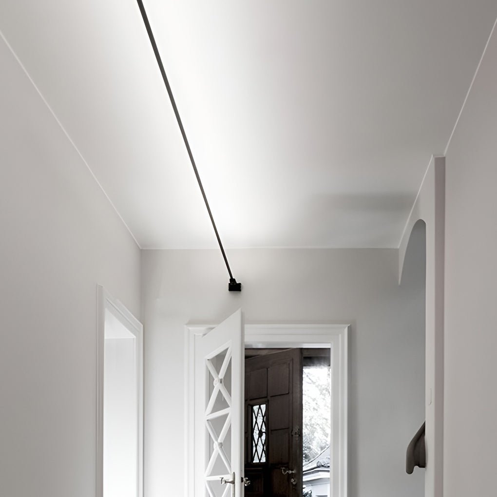 Luz de techo LED con barra de luz giratoria de 360° – moderna, plana y regulable