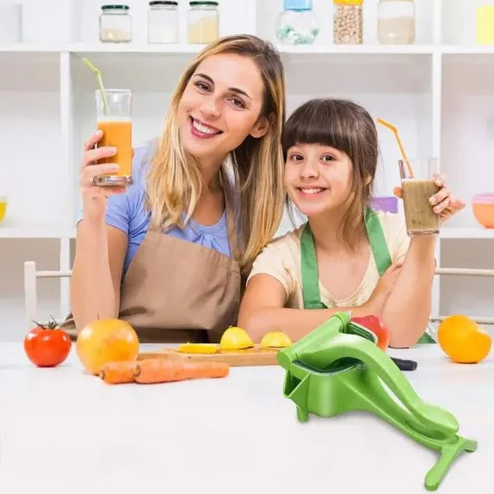 Un jugo fresco casero sin esfuerzo ni electricidad