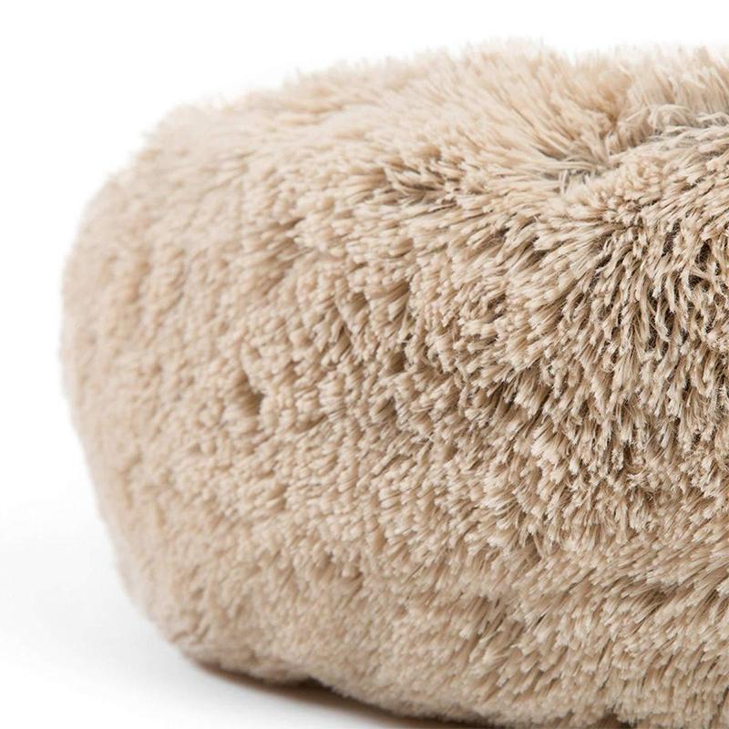Cama para Mascotas Redonda Acogedora - Suave y Relajante