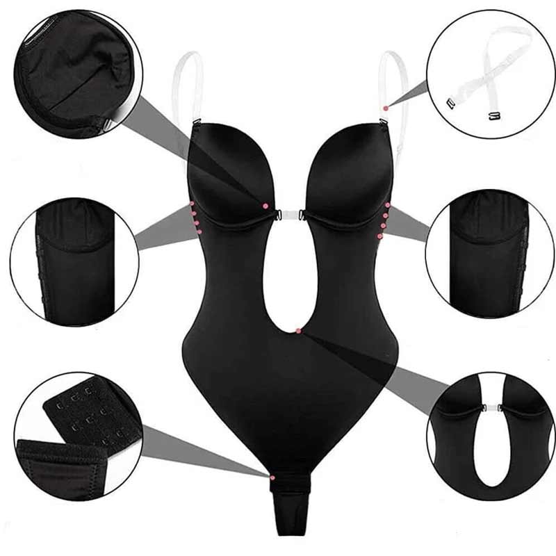 Sujetador Shapewear Sin Espalda para Mujeres