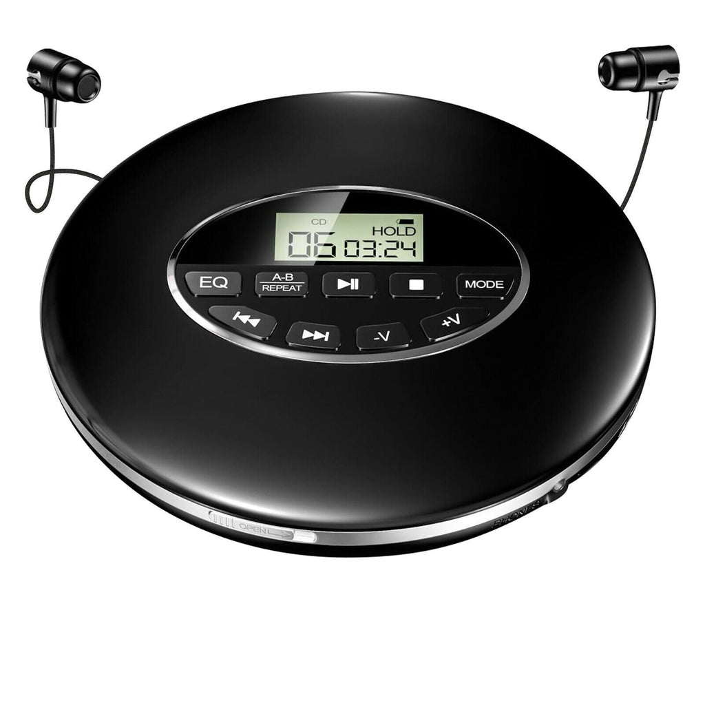 Reproductor de CD Walkman Portátil Pequeño para Coche