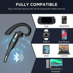 Auriculares/Earpiece Inalámbricos Bluetooth 5.1 con Doble Micrófono y Cancelación de Ruido