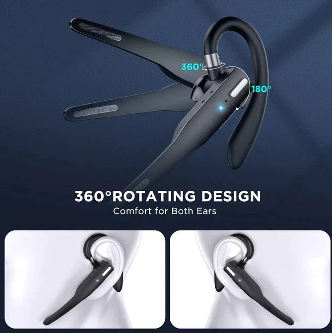 Auriculares Inalámbricos Bluetooth 5.1 con Doble Micrófono y Cancelación de Ruido