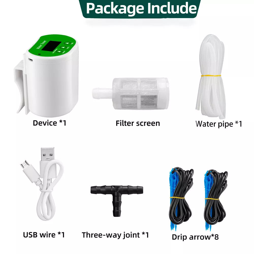 Sistema de Riego Automático para Plantas de Interior | Riego Inteligente con Bomba y Temporizador