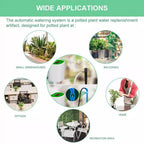 Lisslune | Sistema de Riego Automático para Plantas de Interior | Riego Inteligente con Bomba y Temporizador
