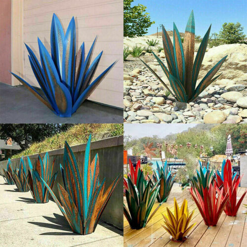 GartenGlanz - Escultura Rústica de Agave Eterna Impermeable | 50% DESCUENTO
