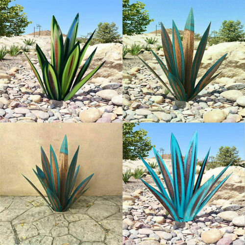 GartenGlanz - Escultura Rústica de Agave Eterna Impermeable | 50% DESCUENTO