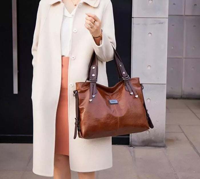 Susioa - Bolso de cuero suave vintage