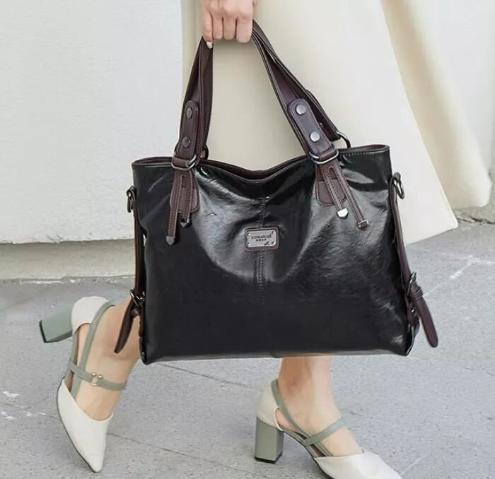 Susioa - Bolso de cuero suave vintage