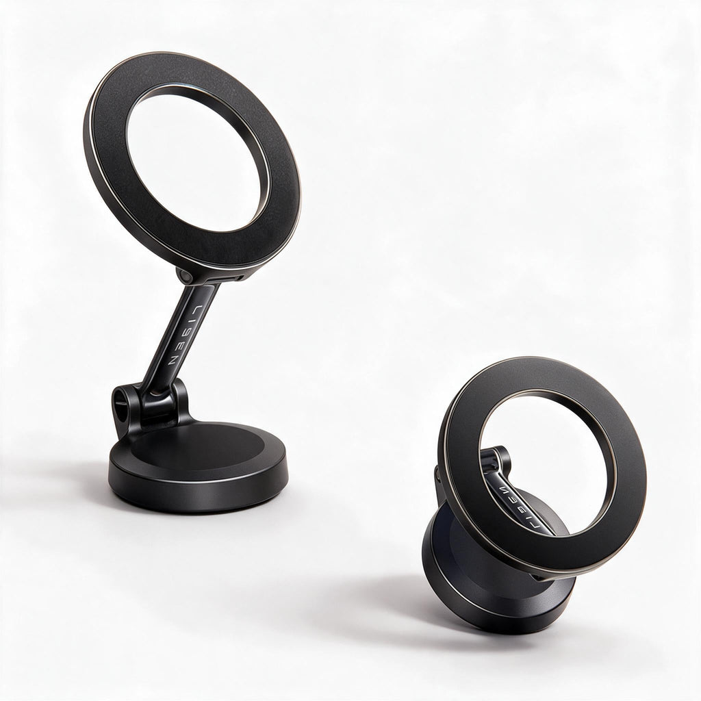 Soporte magnético para teléfono de coche Sandsberg – Rotación de 360°, plegable