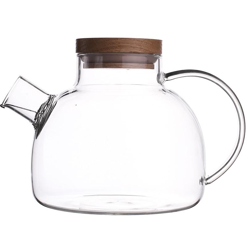 Lisslune | Juego de tetera de vidrio escandinavo