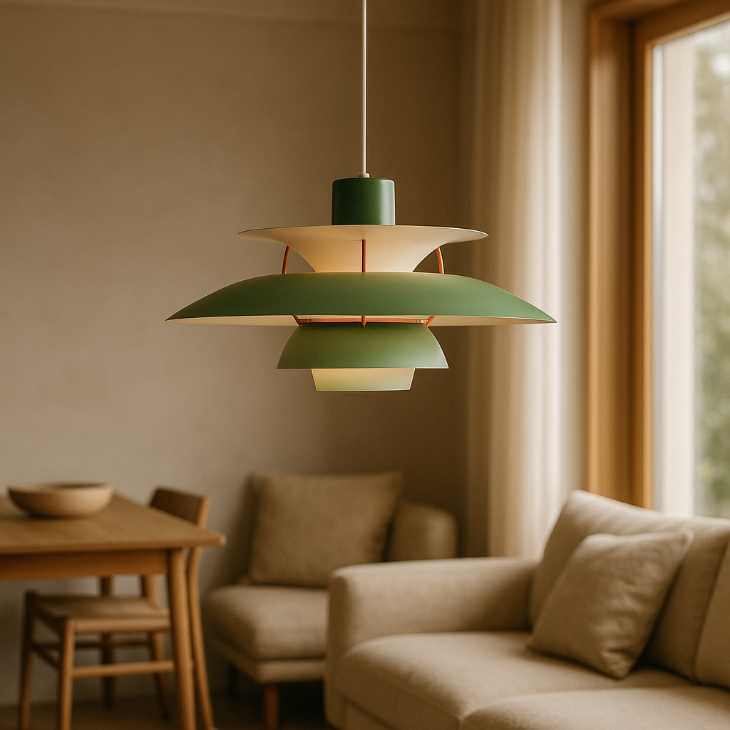 LichtSterk Lámpara de Techo - Regulable Estilo Escandinavo