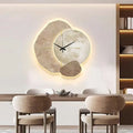 Reloj de Pared Escandinavo de Lujo | Diseño Moderno y Iluminación