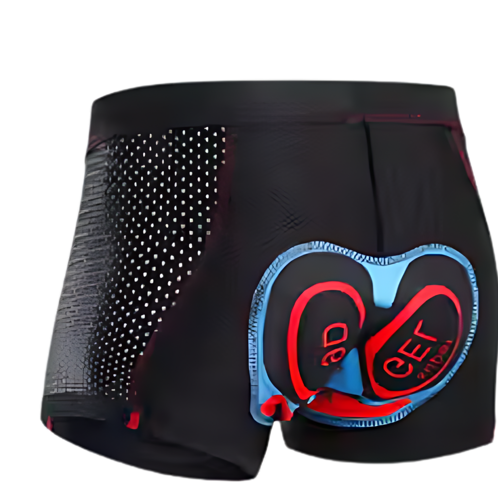 Pantalones cortos de ciclismo acolchados sin costuras