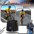 Pantalones cortos de ciclismo acolchados sin costuras