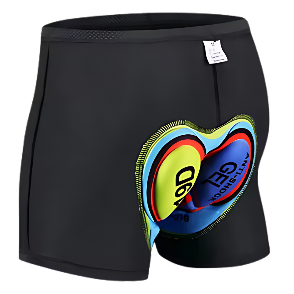 Pantalones cortos de ciclismo acolchados sin costuras
