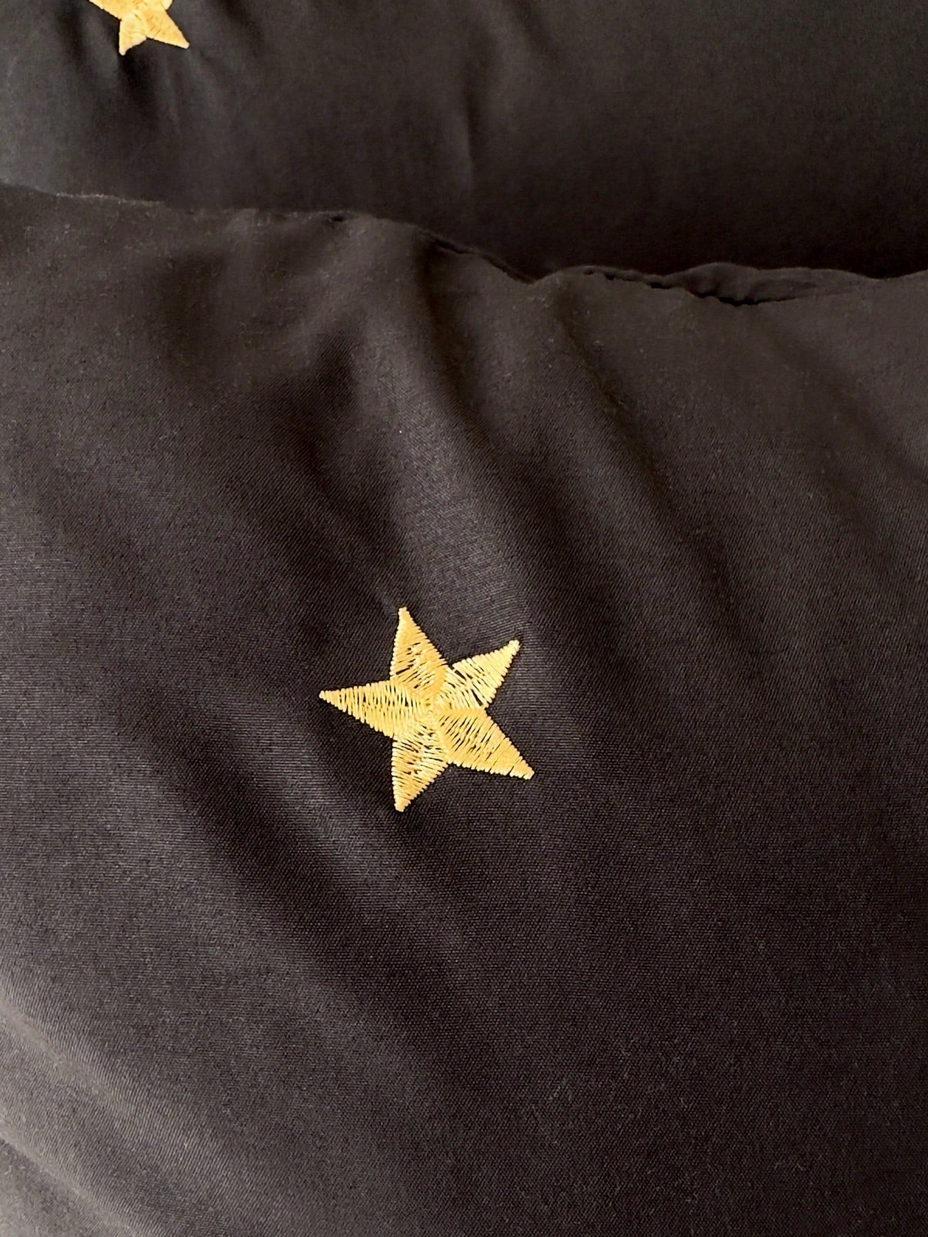 StellarDream - Juego de fundas de almohada de 2 piezas con diseño de estrella y luna