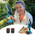 SharpEdge 6" Mini Motosierra Eléctrica Inalámbrica