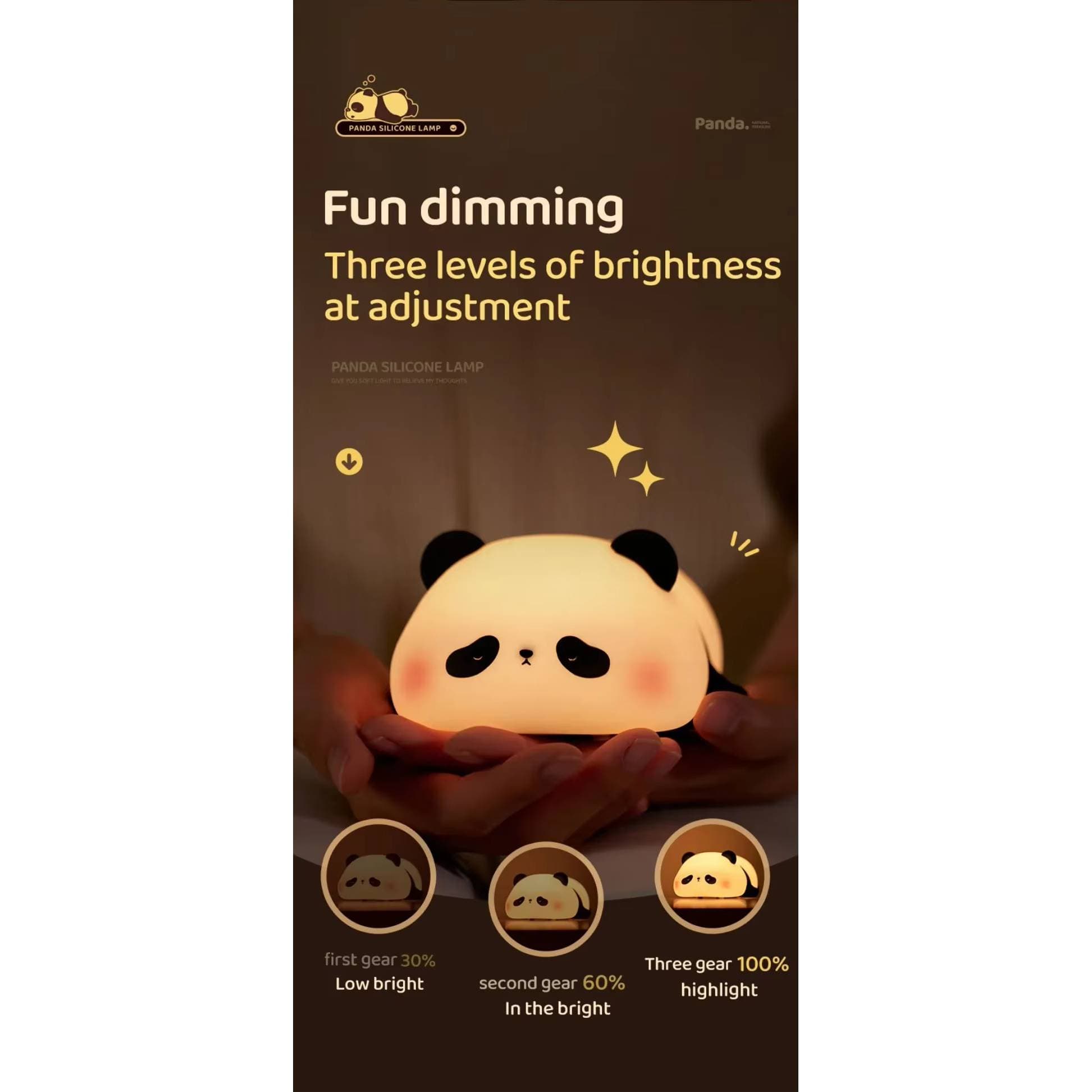 Luz Nocturna LED de Silicona para Niños - Recargable por USB