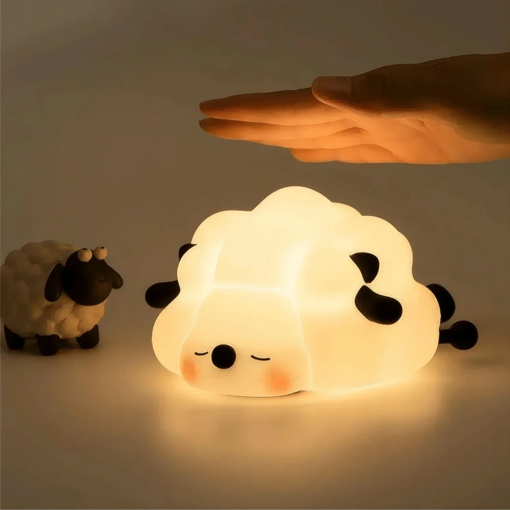 Luz Nocturna LED de Silicona para Niños - Recargable por USB