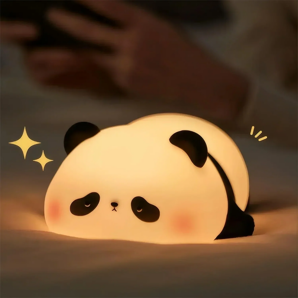 Luz Nocturna LED de Silicona para Niños - Recargable por USB
