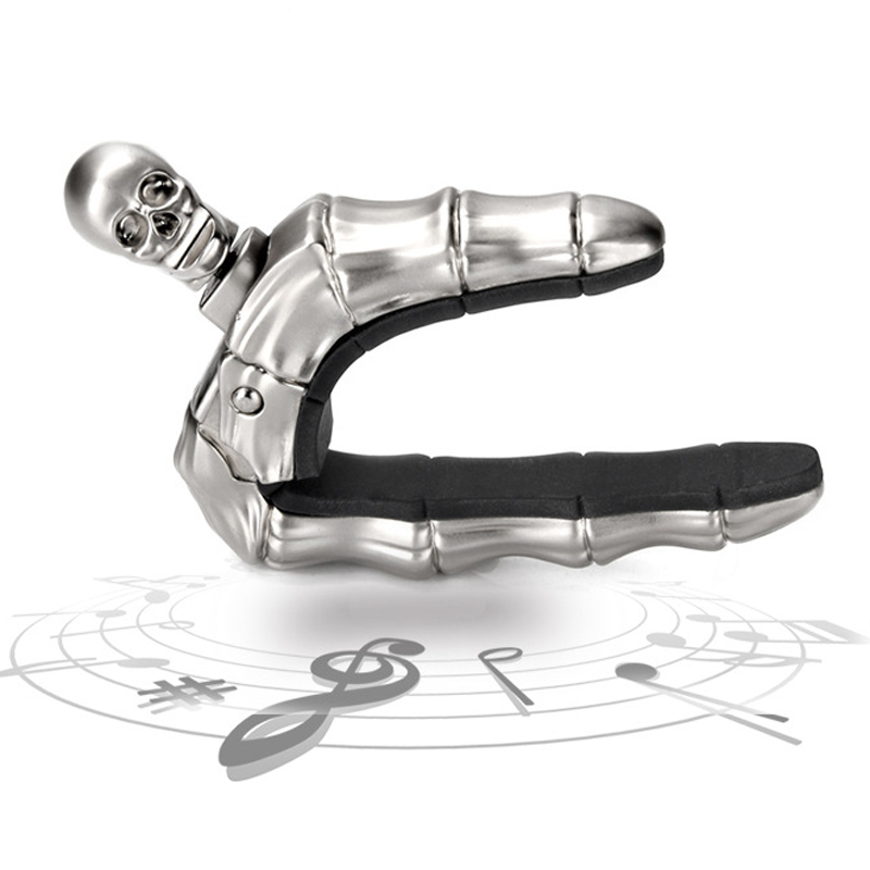 Capo de Guitarra en Forma de Calavera - Juguetes y Regalos