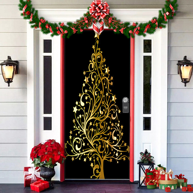 MagicDoor - Su elegante y lavable cubierta de puerta para una instalación rápida en 28 segundos | 1+1 GRATIS