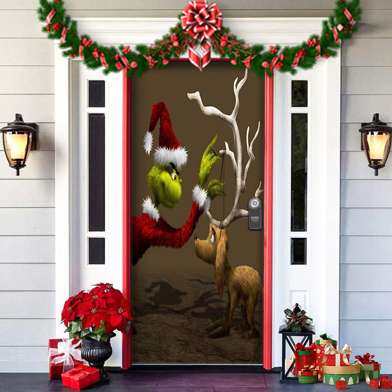 MagicDoor - Su elegante y lavable cubierta de puerta para una instalación rápida en 28 segundos | 1+1 GRATIS