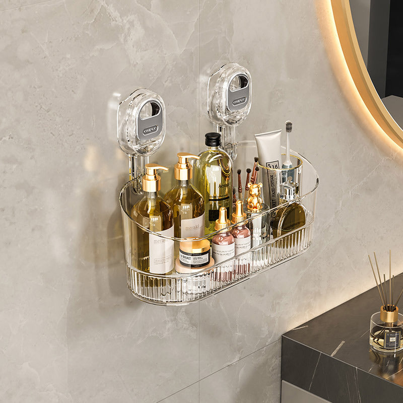 Caja de Almacenamiento con Ventosa para Baño sin Taladrar